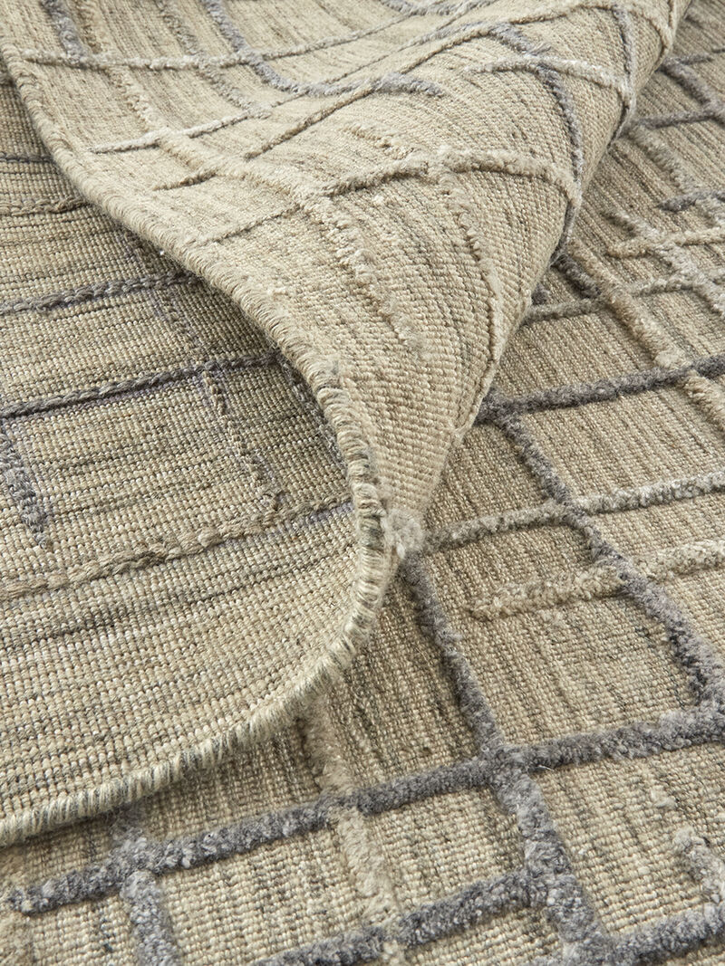 Kirkwood T8001 Beige/Silver 8' x 10' Rug By Thom Filcia