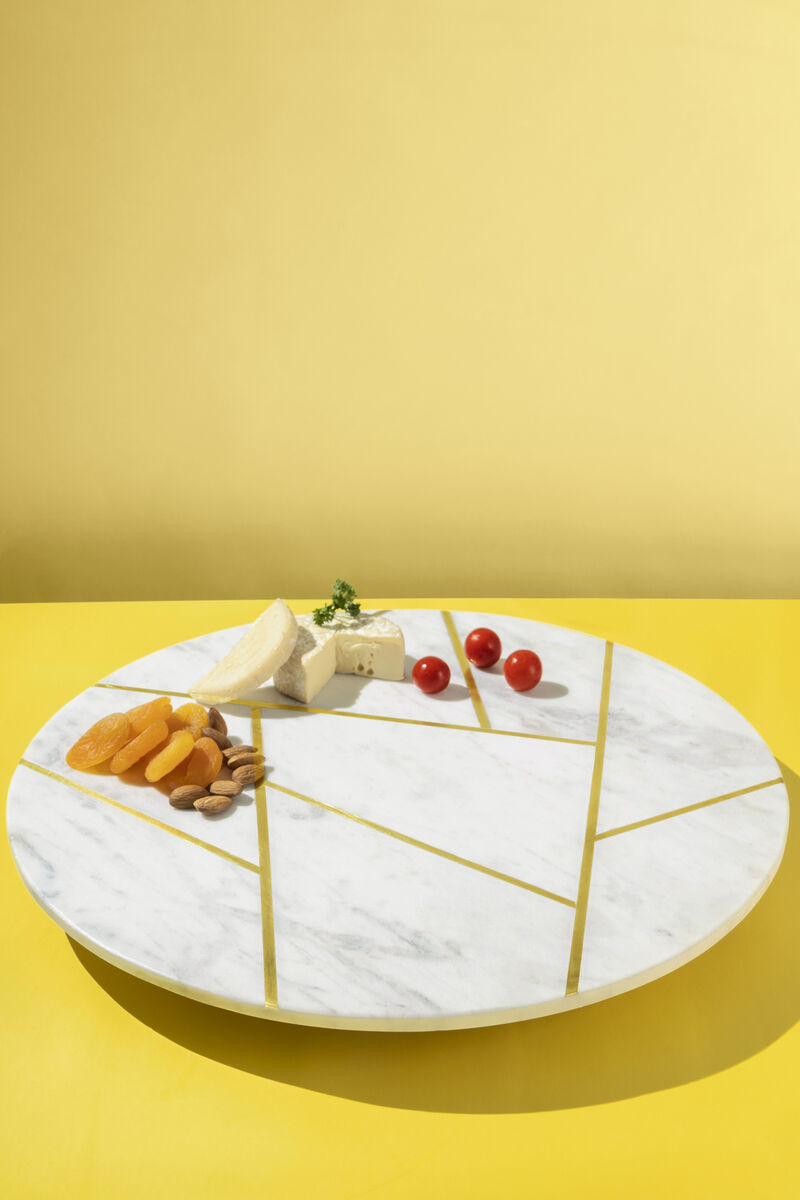 Infinia Marble Lazy Susan 16"