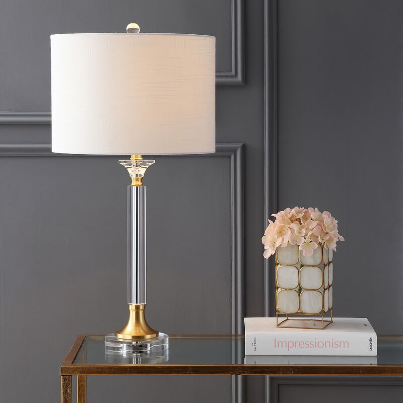 Mark Crystal/Metal LED Table Lamp