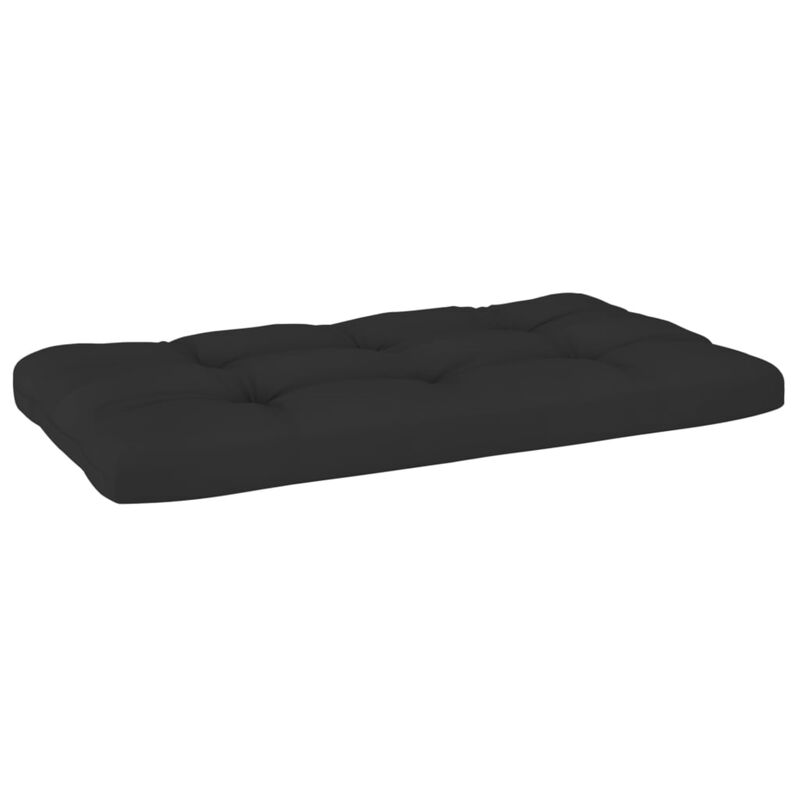 vidaXL Pallet Sofa Cushions 3 pcs Black