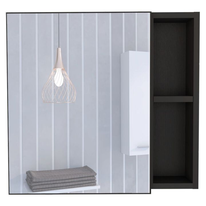 Medicine Cabinet Viking, Bathroom, Black
