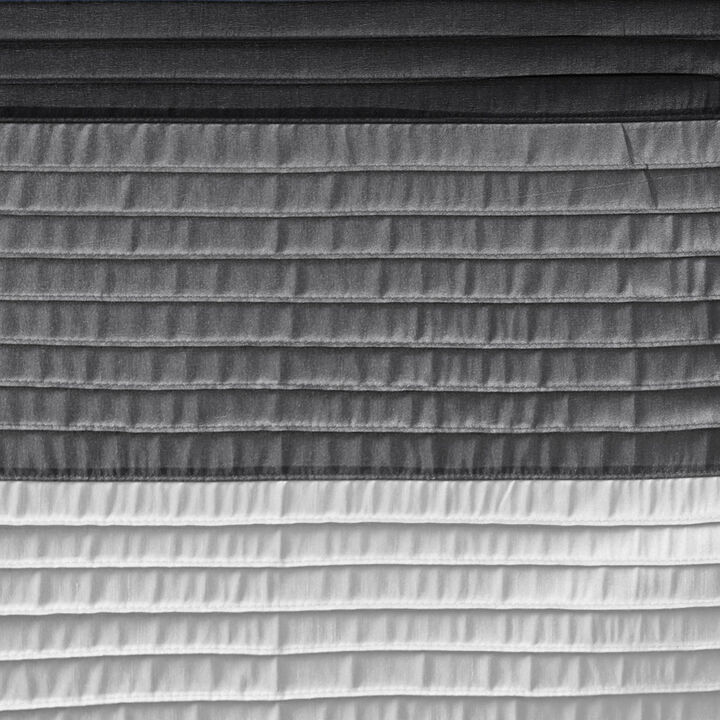 Gracie Mills Nixon Faux Silky Lightweight Shower Curtain