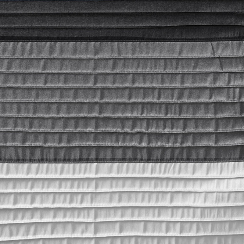 Gracie Mills Nixon Faux Silky Lightweight Shower Curtain