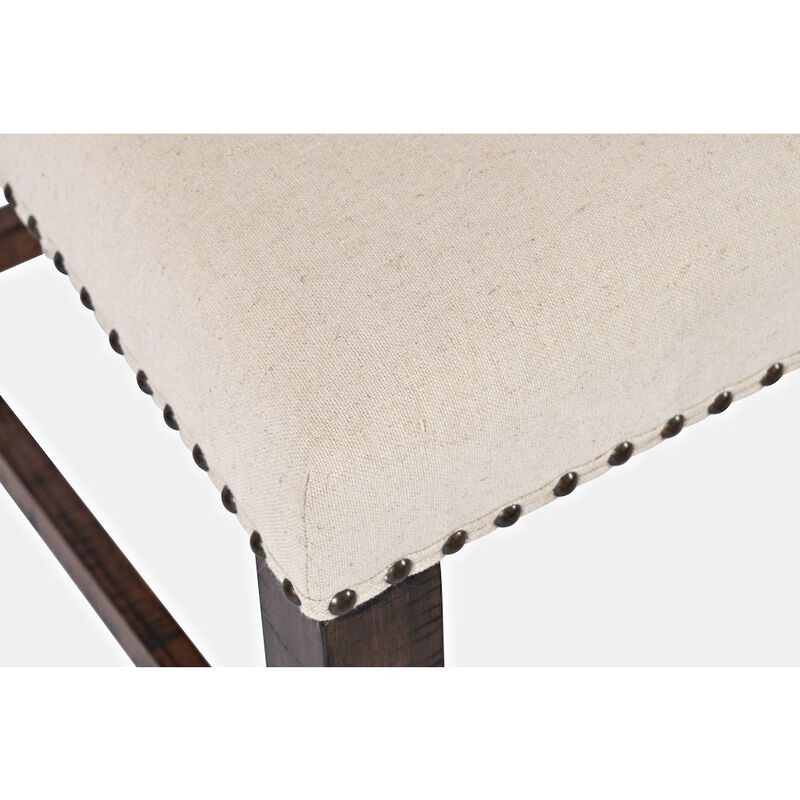 Jofran Fairview Transitional Upholstered Counter Stool (Set of 2)