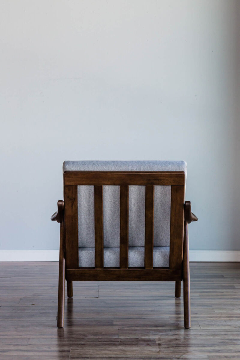 Zephyr Slate Lounge Chair with Removable Cushions