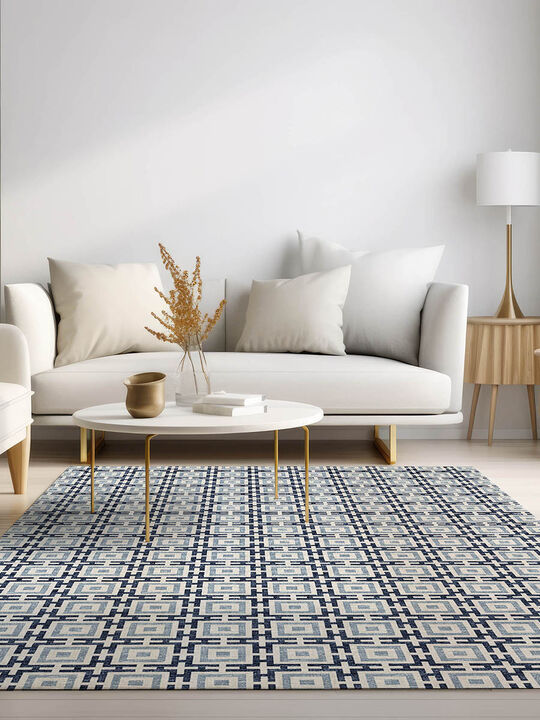 Marlo MO1 Navy 9' x 12' Rug