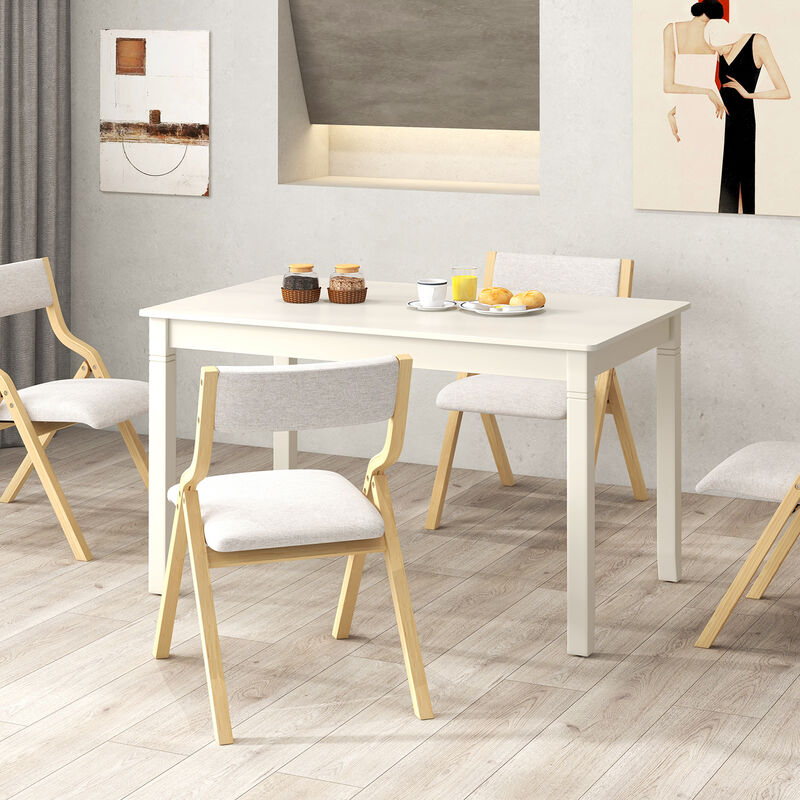 Modern Dining Table with Sturdy Design – Perfect for Kitchen & Dining Room