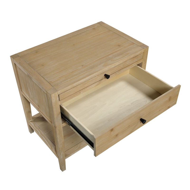 Comfort Pointe Shoreham 1-drawer Nightstand - Natural