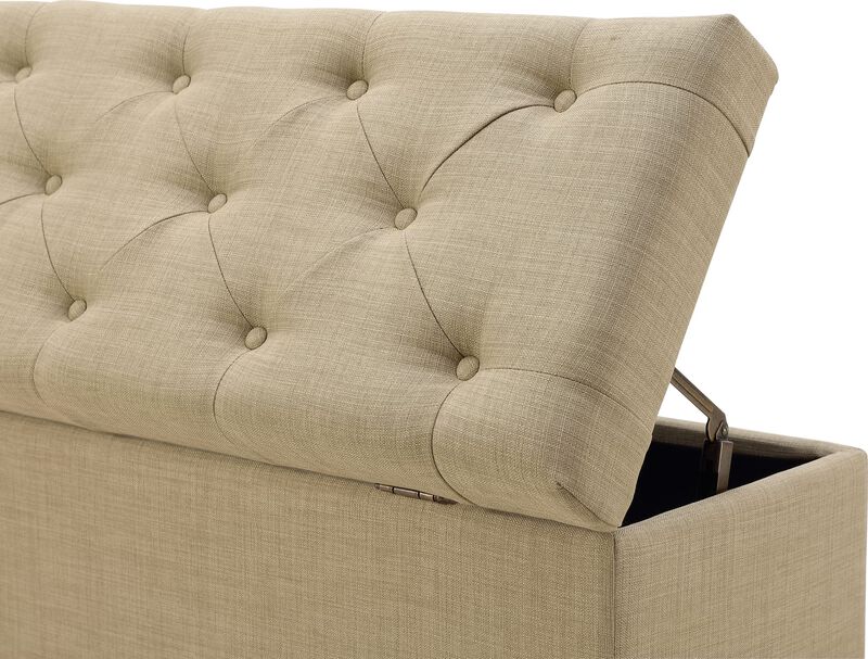 Levi Tufted Storage Bench
