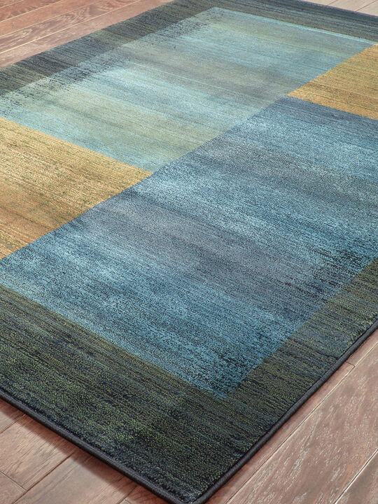 Kharma II 2' x 3' Blue Rug