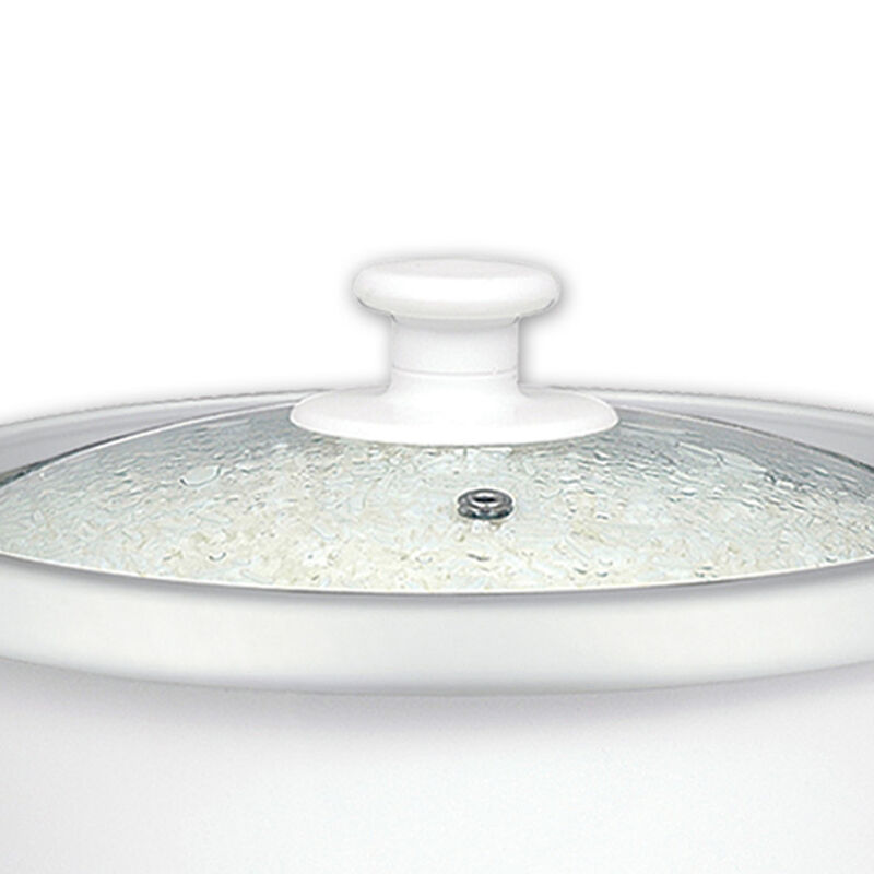 Better Chef IM-400 8-Cup (16-Cups Cooked) Automatic Rice Cooker in White