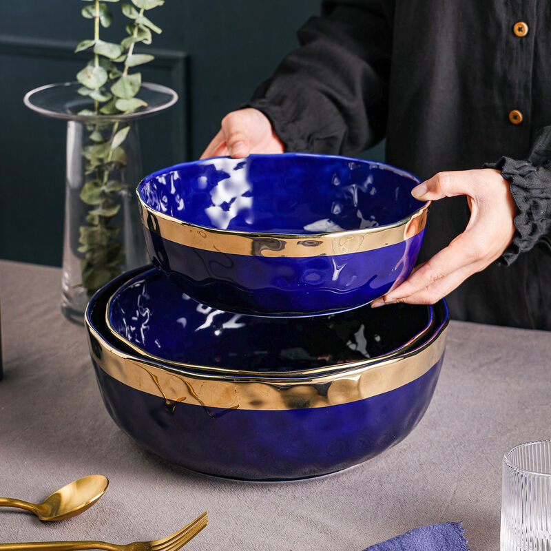 Stone Lain Florian Porcelain Serving Bowl Set 3 Piece