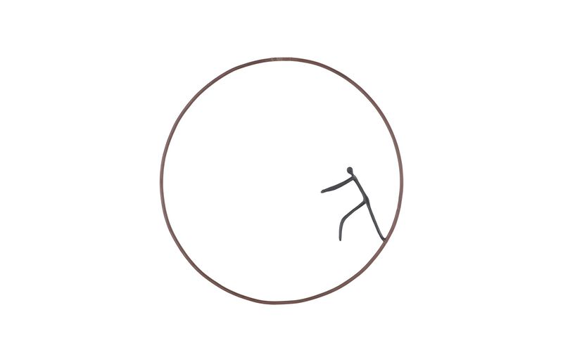 Olympic Figure in Iron Ring Style D