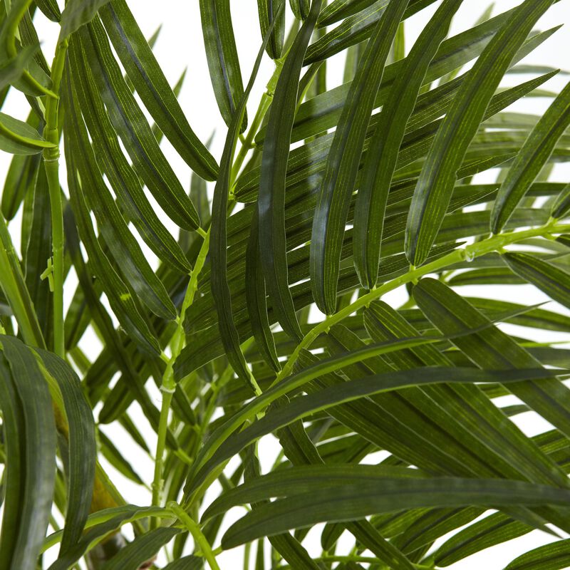 Hivvago 3.5 Feet Areca Palm UV Resistant (Indoor/Outdoor)