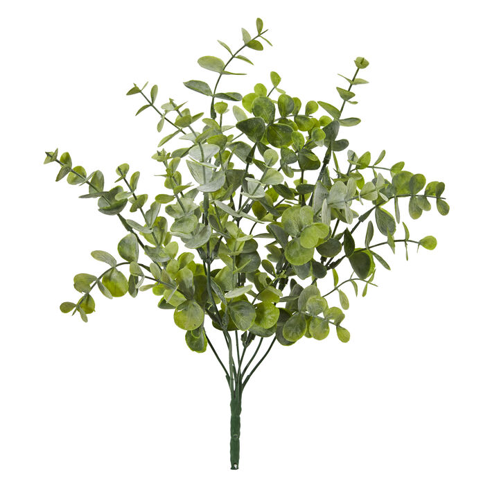 Hivvago 13" Eucalyptus Pick Artificial Plant (Set of 24)