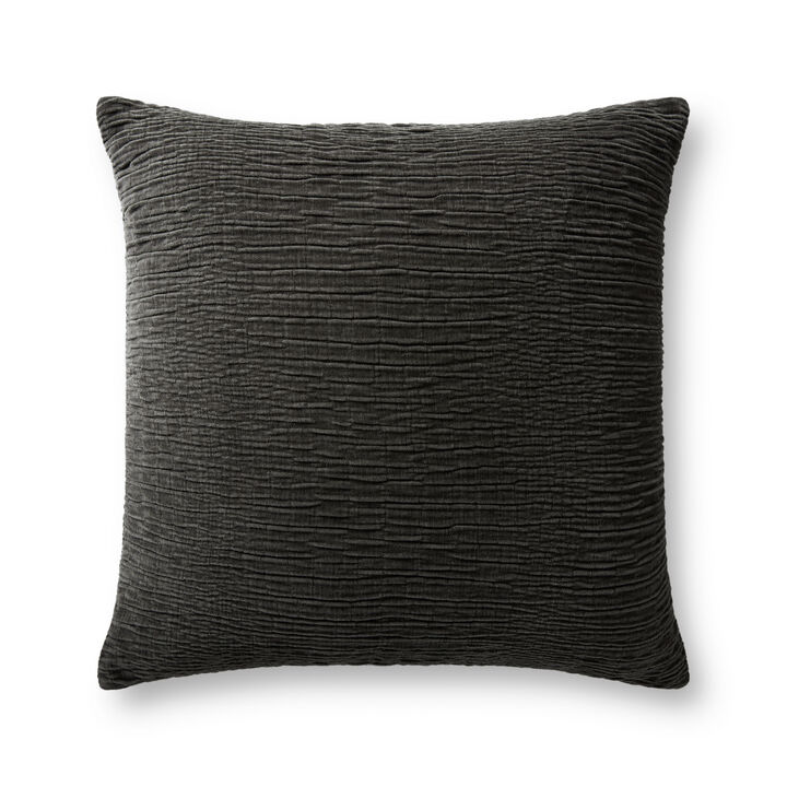 Charcoal 22''x22'' Down Pillow