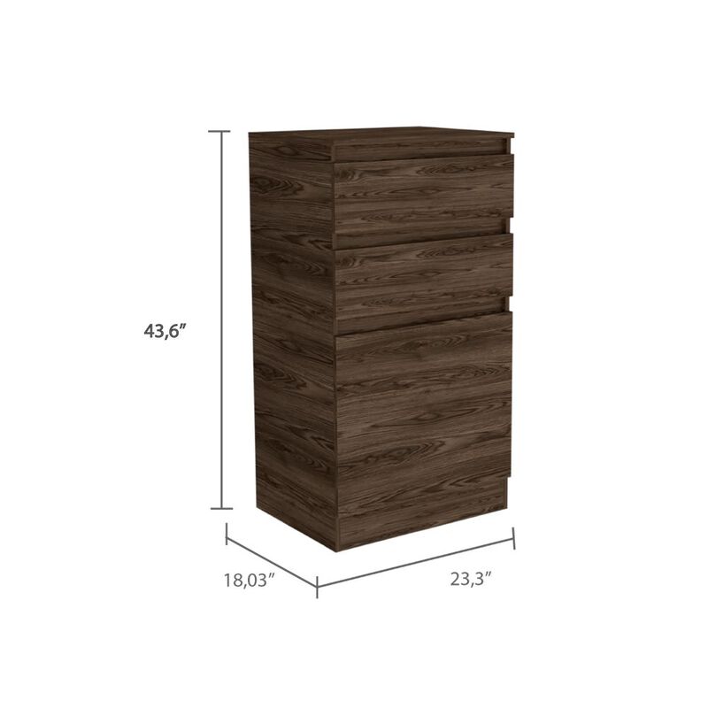 DEPOT E-SHOP Diamond Dresser, Jewelry Box, Mirror, Single Door Cabinet, Two Drawers