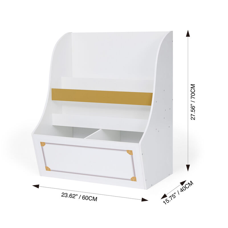 Fantasy Fields - Versailles Stage Display Bookcase Kids Furniture - White