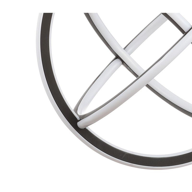 Orbit 16.5" Adjustable Integrated LED Metal Pendant