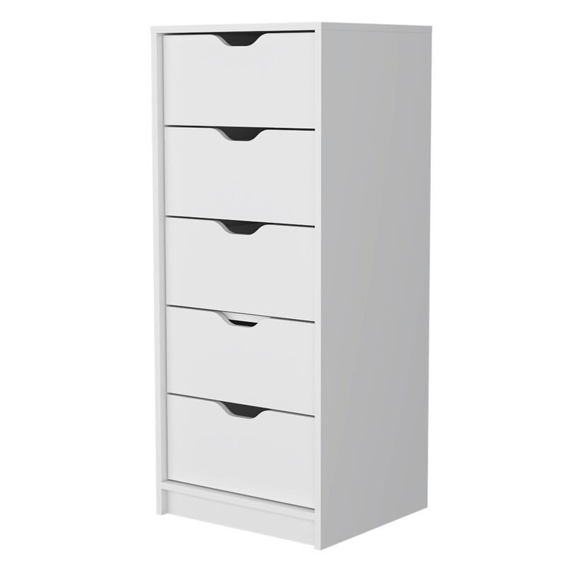 Raymer 2 Piece Bedroom Set, Nightstand + Dresser, White
