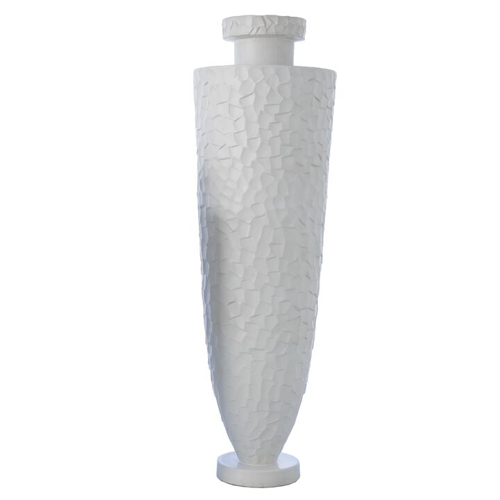 Monumental Chiseled Large Vase