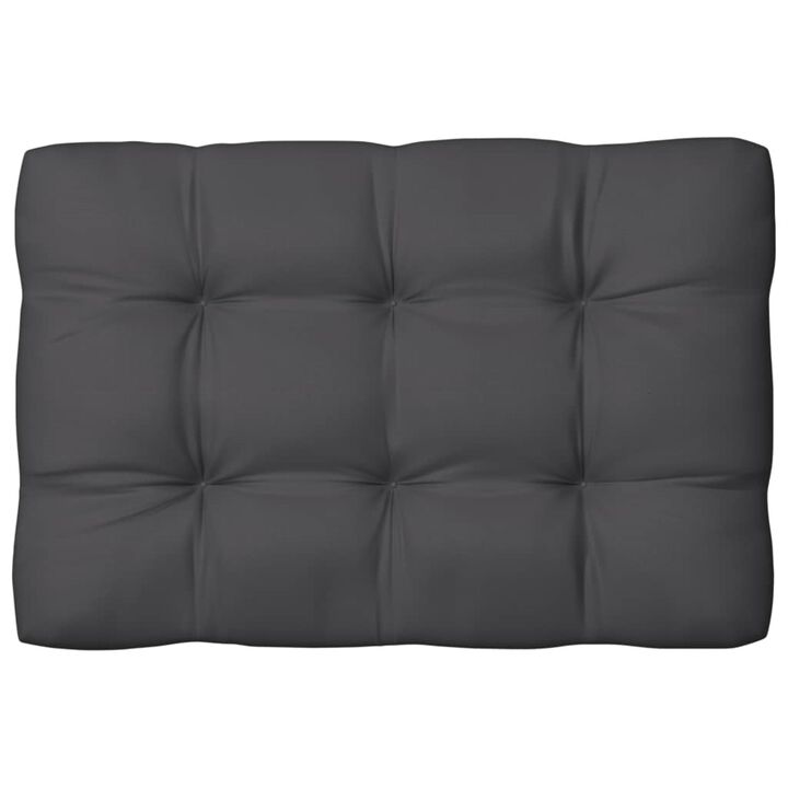 vidaXL Pallet Sofa Cushion Anthracite 47.2"x31.5"x4.7"
