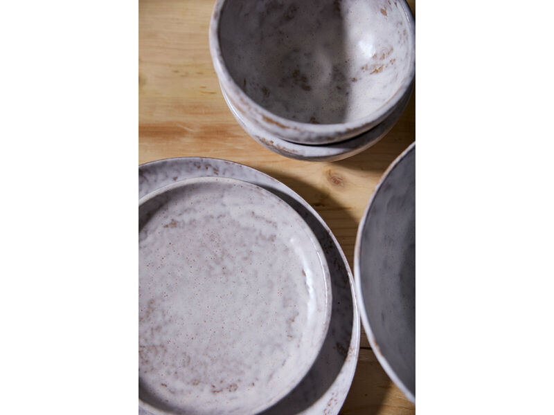 Kavala Pasta Bowl I in Cloud (Set of 4)