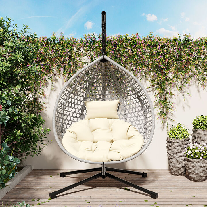 Merax Hanging Egg Chair for Indoor and Outdoor Use