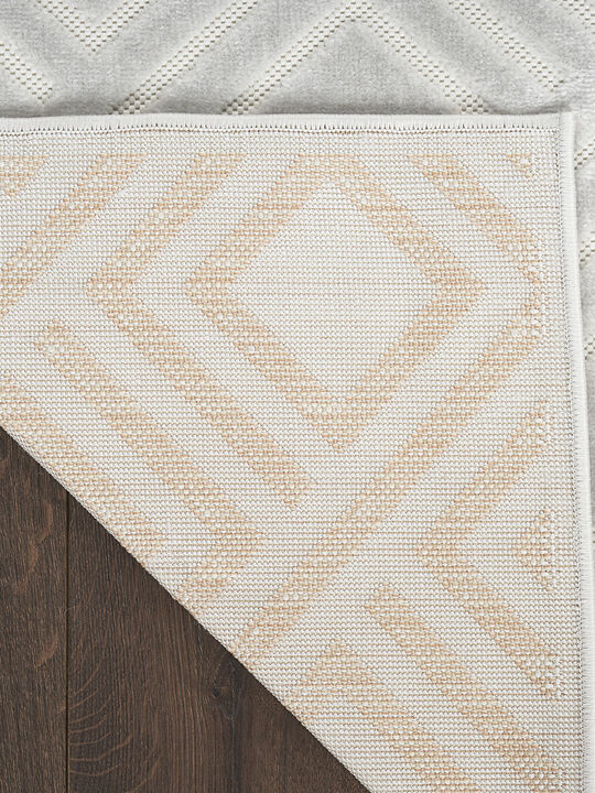 Care Free CAF03 Light Gray 7'10" x 9'10" Rug