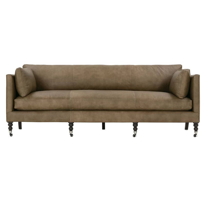 Madeline Leather Sofa