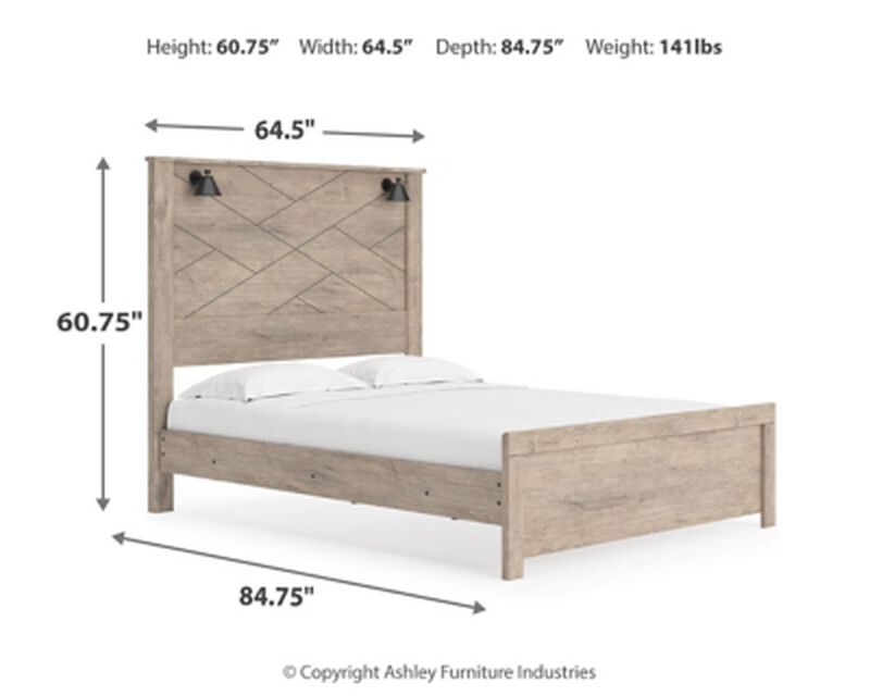 Senniberg Queen Panel Bed