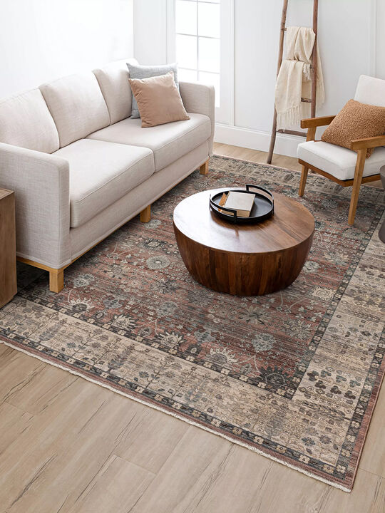 Echo Tesorino Pudra 2' 7" X 7' 3" Rug