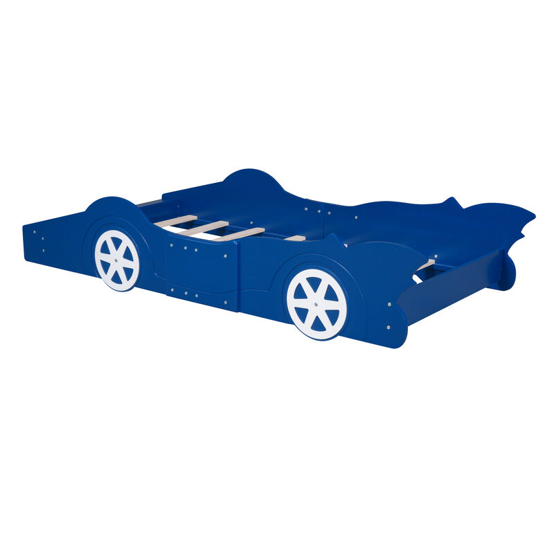 Merax Race Car Platform Bed with Wheels