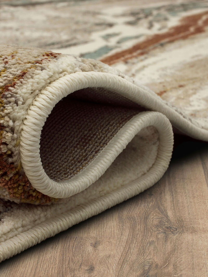 Soiree Pearl River Alabaster 5' 3" x 7' 10" Rug