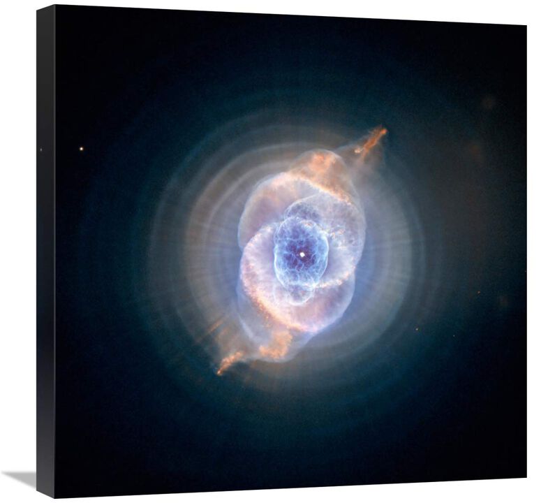 Cats Eye Nebula, NGC 6543, May 4 2002-Canvas Art-24x24