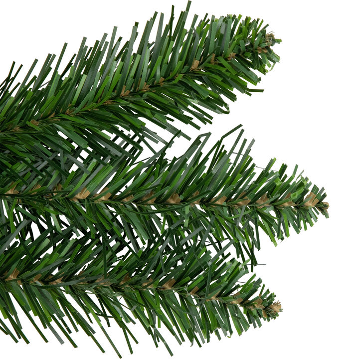 36" Buffalo Fir Rectangular Artificial Christmas Wreath - Unlit