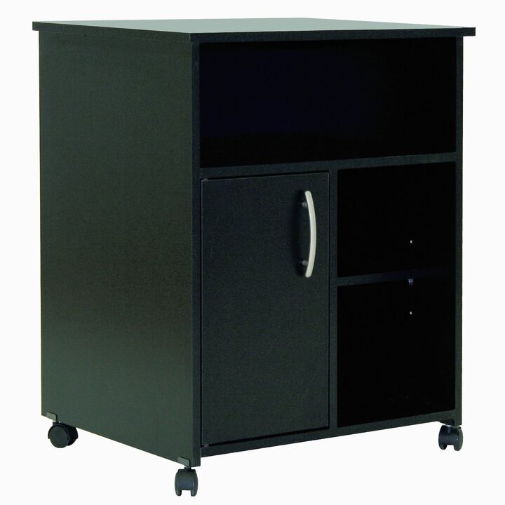 Hivvago Eco-Friendly Black Printer Stand Cart