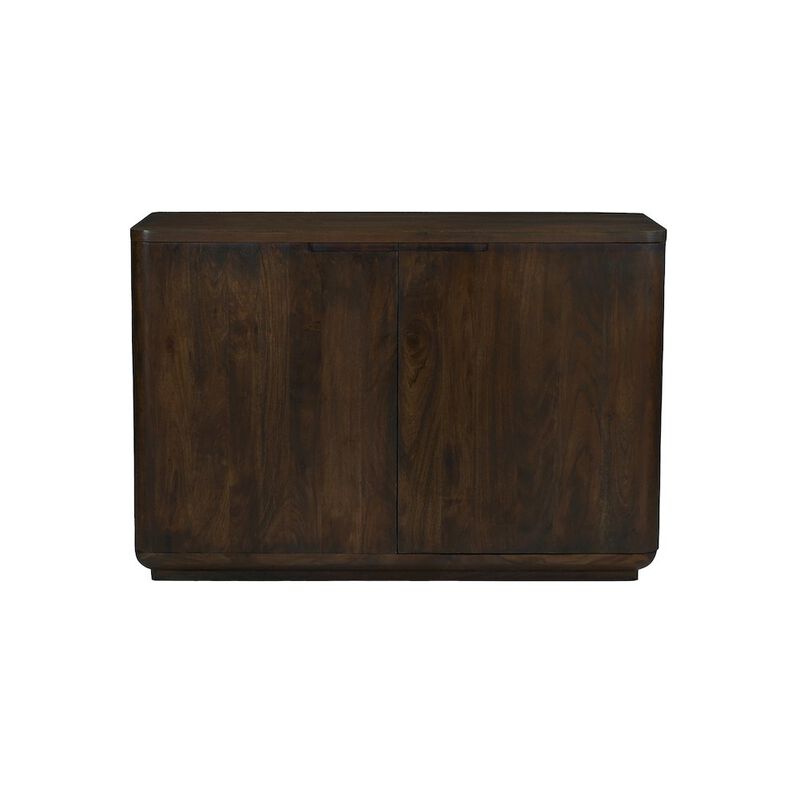 Alex Hamilton Bernard 2-Door Sideboard in Barista Brown on Solid Acacia Wood