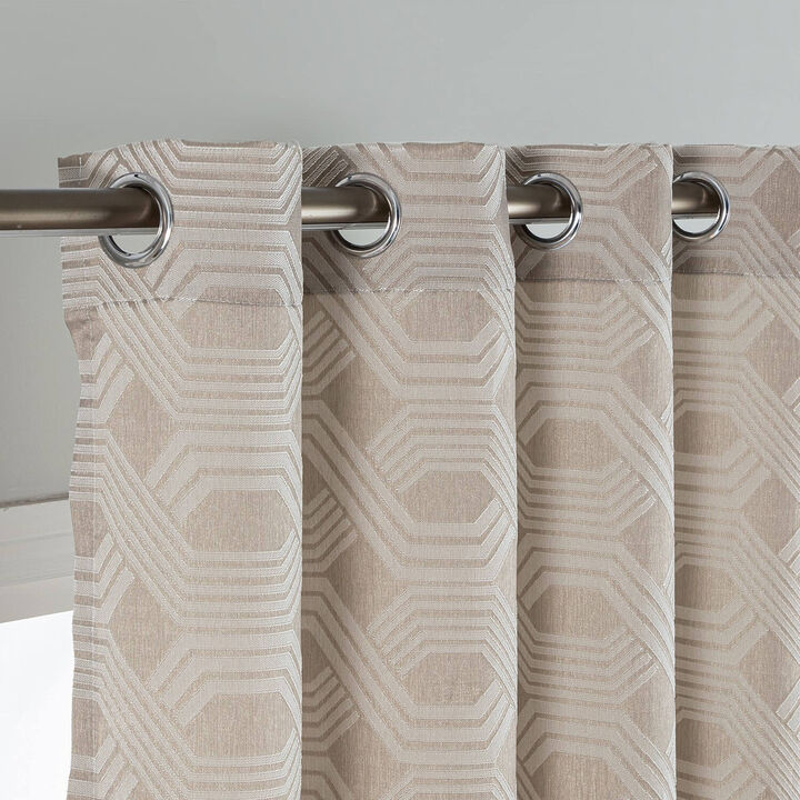 Dolce Mela Semi-Blackout Curtains Panel