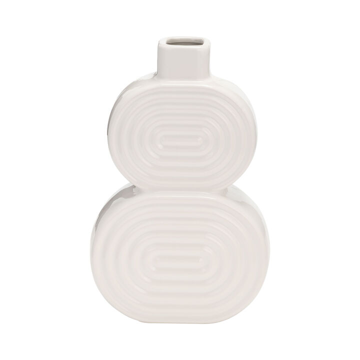 Stacked Circles Vase