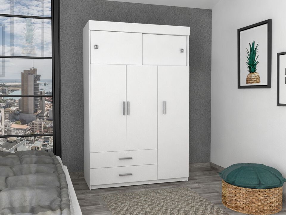Armoire Chaplin, Bedroom, White