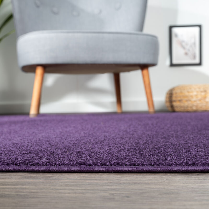Haze Solid Low Pile Area Rug