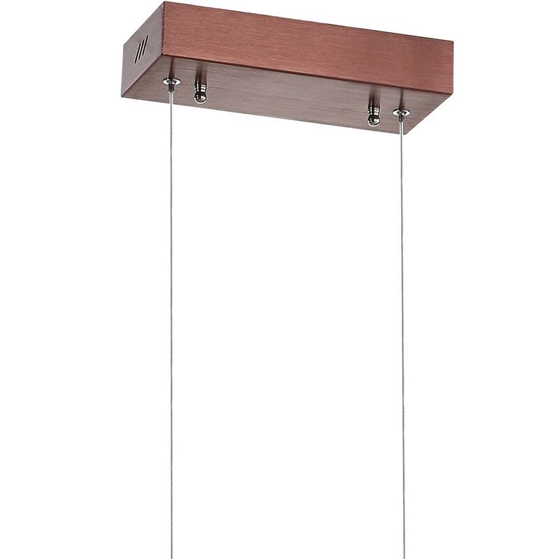 Draper Dimmable Adjustable Integrated LED Metal Linear Pendant