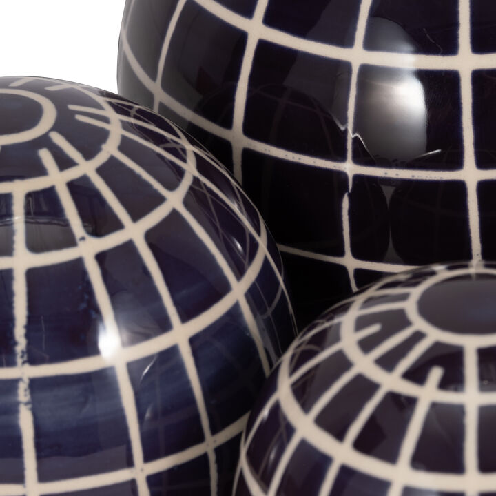 Checkered Orbs set