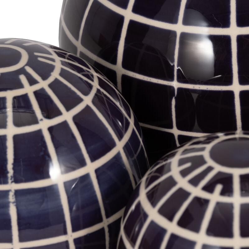 Checkered Orbs set