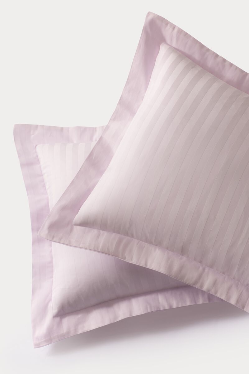 Brooks Brothers Sateen Stripe Cotton Sham Case Pair