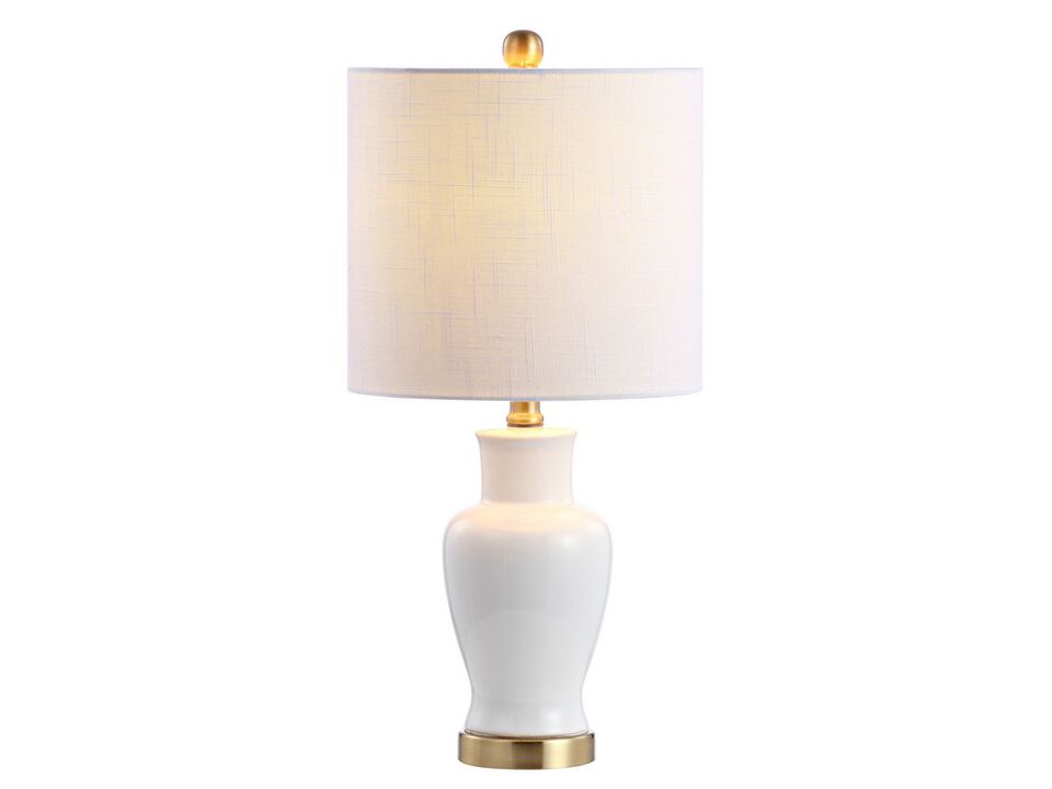Chi Ceramic/Iron Modern Classic LED Table Lamp