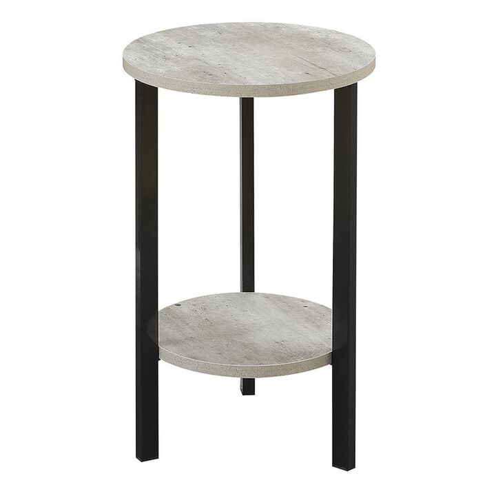 Convience Concept, Inc. Graystone 24 inch 2 Tier Plant Stand