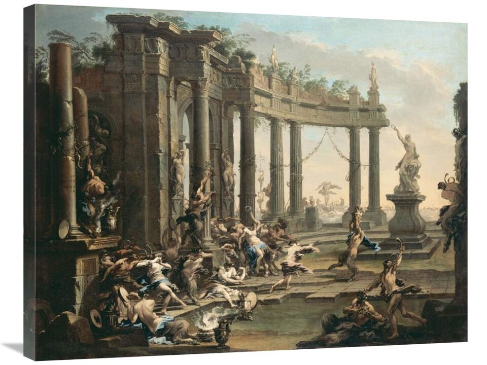 Bacchanale-Canvas Art-35x28