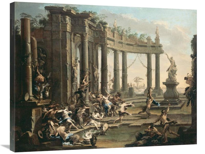Bacchanale-Canvas Art-35x28
